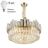 Люстра подвесная с лампочками Omnilux OML-67903-09+Lamps