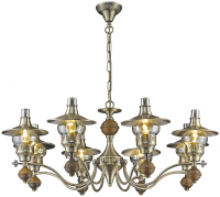 Подвесная люстра с лампочками Velante 305-503-08+Lamps