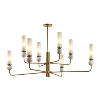 Люстра на штанге Odeon Light Lolla Midcent 4359/8