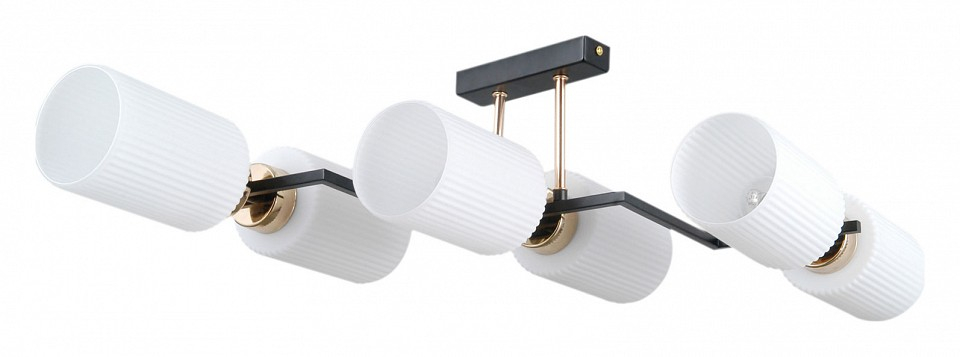 Потолочная люстра ILLUMICO NAPLES IL0809-6ASQ-25 BK AB NAPLES 