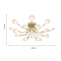 Потолочная люстра F-Promo Skein 4197-20C