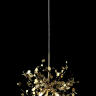 Подвесной светильник с лампочками CRYSTAL LUX GARDEN SP3 D400 GOLD+Lamps 