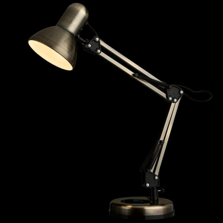 Настольная лампа в комплекте с лампочкой  Arte lamp A1330LT-1AB+Lamps 