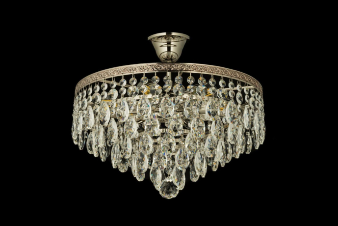 Люстра потолочная с Led лампочками в комплекте Arti Lampadari Castellana E 1.3.38.601 N+Lamps 