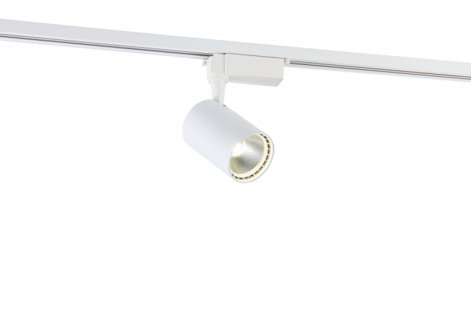 Однофазный LED светильник 10W 3000К для трека SIMPLE STORY 2043-LED10TRW 