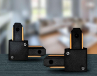 Соединитель L-образный для однофазного шиноровода Ambrella light Track System GL7071 BK