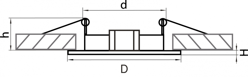 Встраиваемый светильник Lightstar Lega 16 011010 