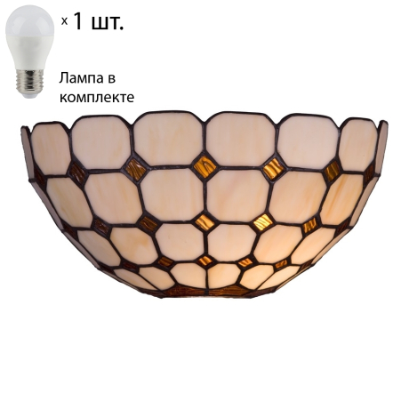 Настенный светильник с лампочкой Velante 812-801-01+Lamps 