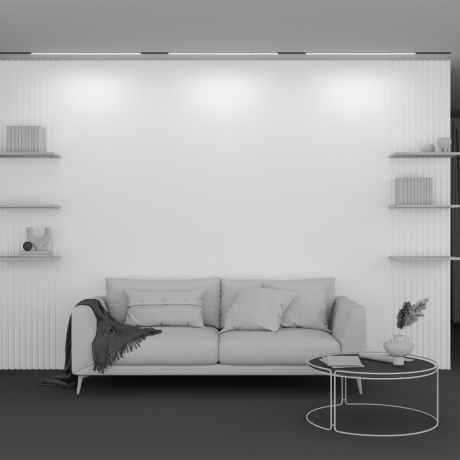 Встраиваемый светильник Maytoni Technical Basis TR030-2-30W2.7K-B 