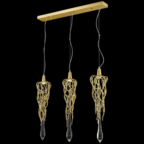 Подвесной светильник со светодиодными лампочками GU10, комплект от Lustrof. №277151-623621 