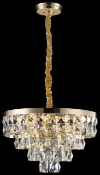 Люстра подвесная с Led лампочками в комплекте Wertmark WE102.12.303+Lamps