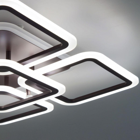 Потолочная светодиодная люстра с голосовым управлением Citilux Марсель Смарт CL232A155E 