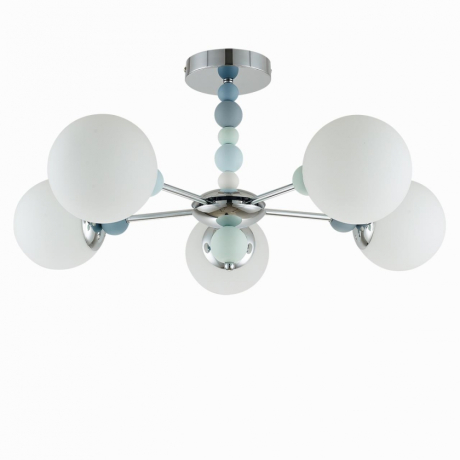 Люстра с Led лампочками в комплекте LUMION 6525/5C+Lamps 