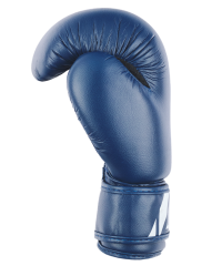 Нарушена упаковка!  <381361> Перчатки боксерские MARS, ПУ, синий, 4 oz 4680459136664