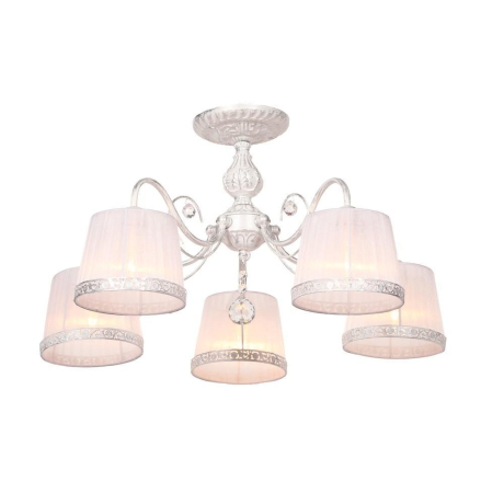 Люстра с поддержкой Алисы потолочная Omnilux OML-54117-05-A 