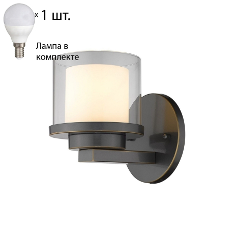 Бра с лампочкой Wertmark WE247.01.501+Lamps 