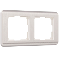 Рамка на 2 поста (перламутровый) Werkel W0022113