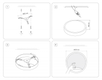 Настенно-потолочный светодиодный светильник Ambrella light WALLERS Wall FW11112