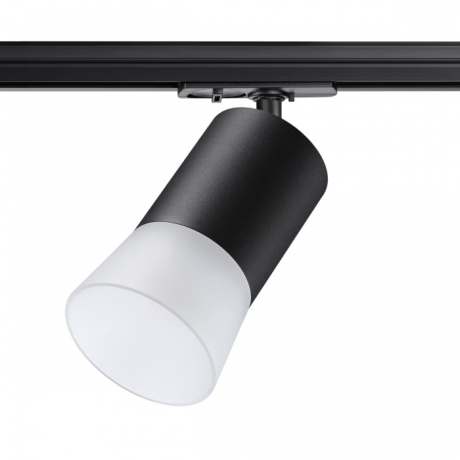 Однофазный светильник для шинопровода с лампочкой Novotech 370902+Lamps 