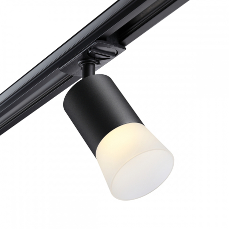 Однофазный светильник для шинопровода с лампочкой Novotech 370902+Lamps 