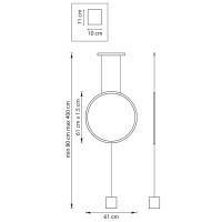 Светильник на растяжке Lightstar Undine 738657