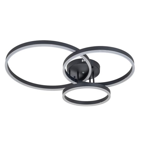 Потолочная диммируемая люстра с пультом ДУ Arte Lamp Sierra A2426PL-3BK 