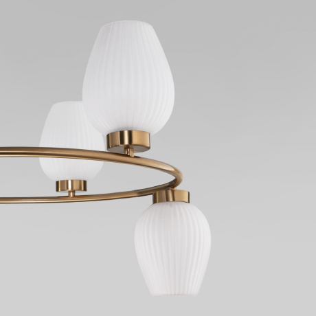 Подвесная люстра Eurosvet Alva 30183/6 латунь 