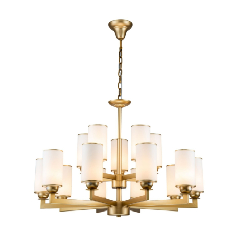 Люстра с лампочками, подвесная, комплект от Lustrof. №253683-617416 