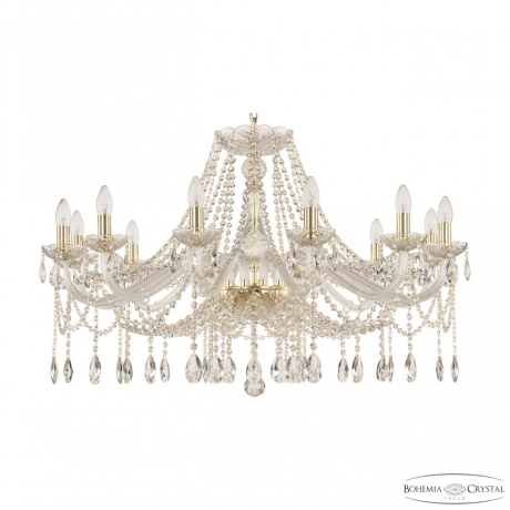 Подвесная люстра Bohemia Ivele Crystal 107 107/12/360 G 