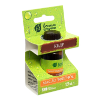 Витринный образец!  <297085> Эфирное масло ''Кедр'' 15 мл Банные штучки 30006