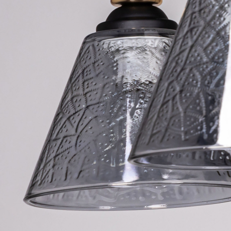 Люстра на штанге с лампочками DeMarkt 635011205+Lamps 