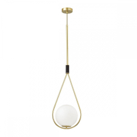 Подвесной светильник со светодиодной лампочкой E14, комплект от Lustrof. №258634-624552