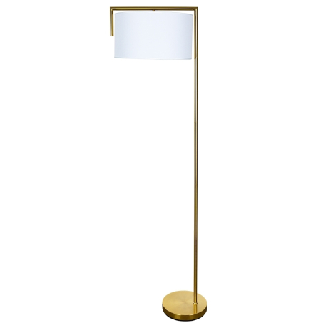 Торшер с абажуром Arte Lamp Aperol A5031PN-1PB 