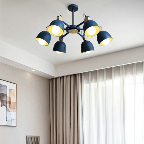 Люстра на штанге Rolla 3 Gray ImperiumLoft ROLLA01 (101991-26) 