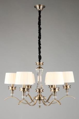 Люстра подвесная со светодиодными лампочками E14, комплект от Lustrof. №230049-657013 