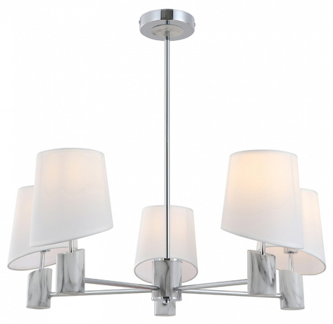 Люстра на штанге Indigo Sereno 13034/5R Chrome 