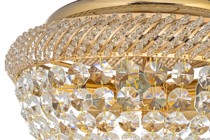 Потолочная люстра с лампочками Dio D arte Bari E 1.2.35.100 G+Lamps 