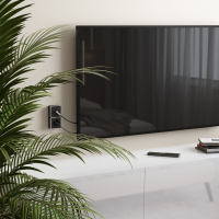 ТВ-розетка оконечная Gallant (черный/хром) Werkel W5083035