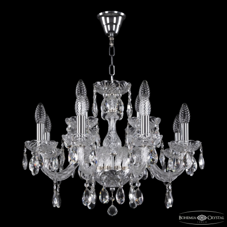 Люстра 117/8+4/195 Ni Bohemia Ivele Crystal 