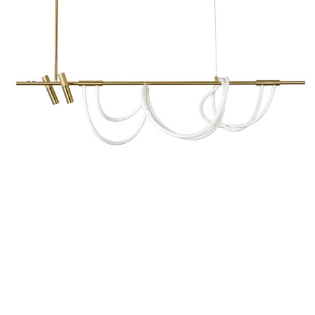 Нарушена упаковка!  <334601> Подвесная люстра Arte Lamp Klimt A2850SP-45PB 