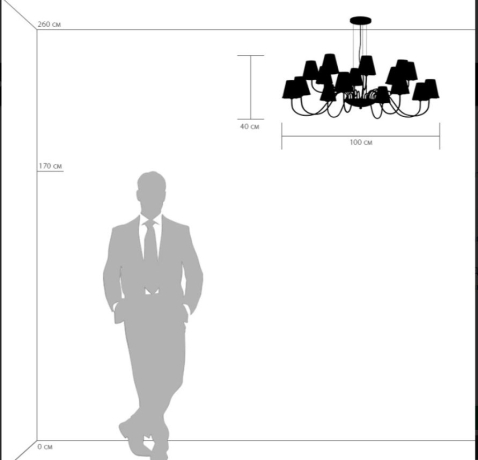 Подвесная люстра Lightstar с поддержкой Маруся Cigno Collo Ch 758164 