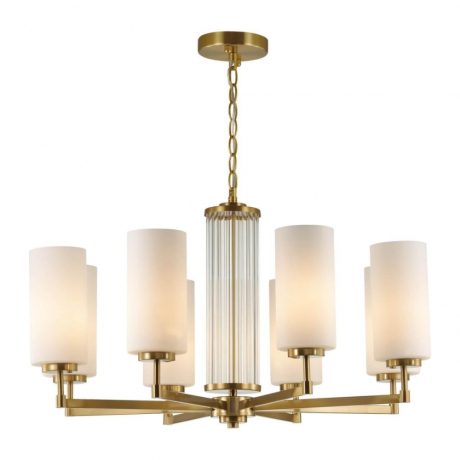 Люстра подвесная со светодиодными лампочками E27, комплект от Lustrof. №384133-644042 