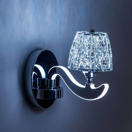 Бра Elleto Montserrat EL338W1 Хром 