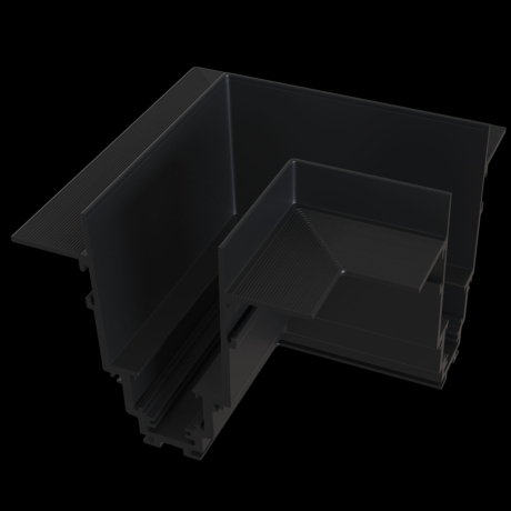 Угловой коннектор для встраиваемого магнитного шинопровода Maytoni Accessories for tracks TRA004CL-22B 