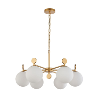 Люстра с лампочками, подвесная, комплект от Lustrof. №303302-617069