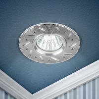 Нарушена упаковка!  <173486> Точечный встраиваемый литой светильник Эра KL41 SL Б0003849