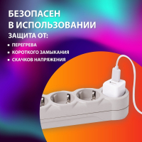 Нарушена упаковка!  <271922> Зарядное устройство сетевое (220В) SONNEN, 2 порта USB, выходной ток 2,1 А, белое, 454797 (454797)