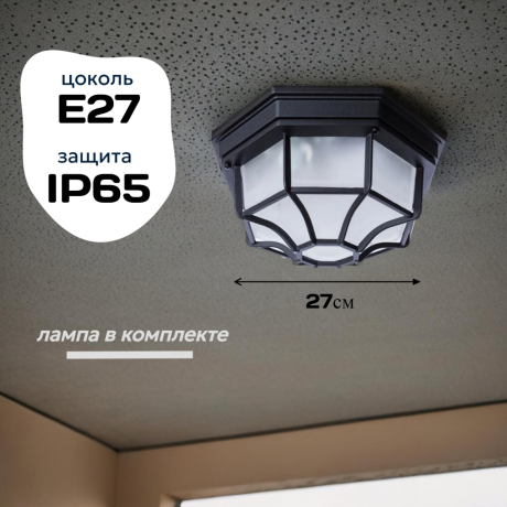 Потолочные уличные светильники