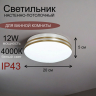 Настенно-потолочный светильник от Lustrof 763431-186571