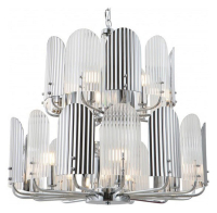 Подвесная люстра iLamp Dolce 15571-12 CR+MULT